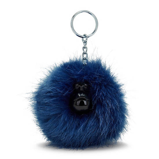 Kipling Pompom Monkey Keychain Accessories Sunset Stripes | CA 1957JP